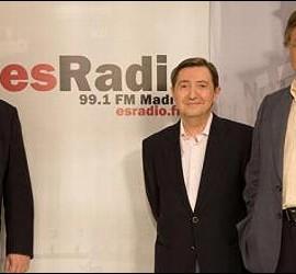 César Vidal, Losantos y Luis Herrero.