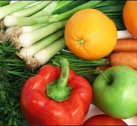 Alimentos ecológicos.