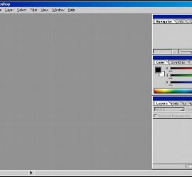 Adobe Photoshop 5.0 de 1998.