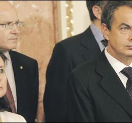 María Emilia Casas, Montilla y Zapatero.