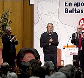 Acto de apoyo a Garzón en la Complutense.