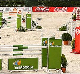 Una competición en la hípica Almenara.