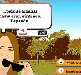 Viñetas en la web Sexo jóvenes.