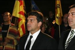 Joan Laporta y Joan  Puigcercós