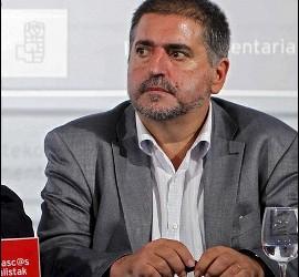 El presidente de los socialistas vascos, Jesús Eguiguren.