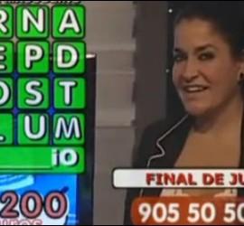 Aida Nizar, en un Call-Tv.