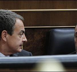 Zapatero con Rubalcaba.