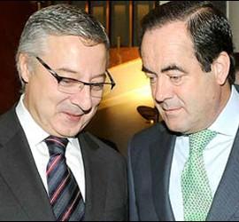 José Blanco y José Bono.