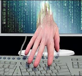 Hacker, spear phishing, virus e Internet.