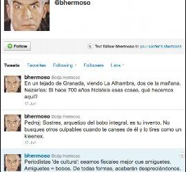 Comentarios de Borja Hermoso en Twitter.
