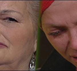 Captura de Sonia Baby y su madre en 'Acorralados'.