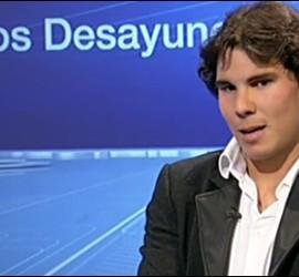 Captura 4 de la entrevista a Rafael Nadal en TVE.