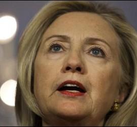 La secretaria de Estado de Estados Unidos, Hillary Clinton.