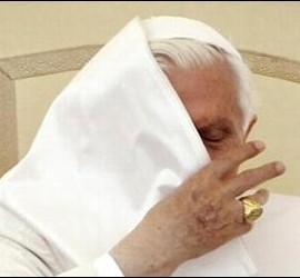 El Papa Benedicto XVI.