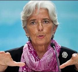 Christine Lagarde.