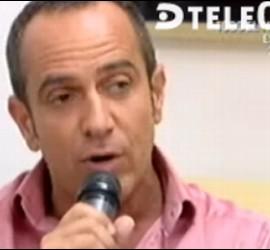 Captura de Víctor Sandoval en 'Sálvame'.