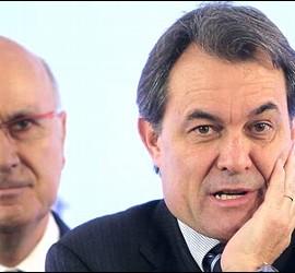 Josep Antoni Duran i Lleida y Artur Mas.