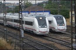 Trenes de Renfe.