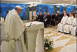Misa del Papa en Santa Marta