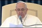 El Papa Francisco, en la audiencia de hoy