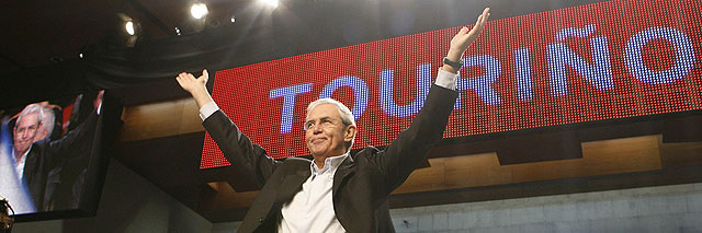 Pérez Touriño El presidente socialista de la Xunta de Galicia
