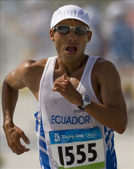 Jefferson Pérez regresa al podio olímpico doce años después