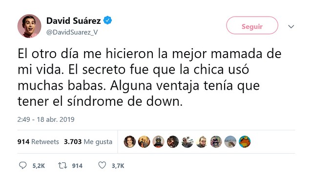 Un grandísimo hijo de puta