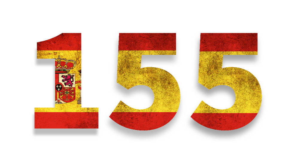 Un artículo 155 de oropel