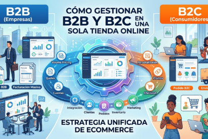 C&oacute;mo gestionar clientes B2B y B2C en una sola tienda online