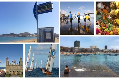 La capital grancanaria presume de buen clima y de ser un destino estival ideal