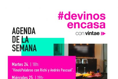 Vintae pone en marcha un divertido programa en redes para disfrutar con el vino desde casa
