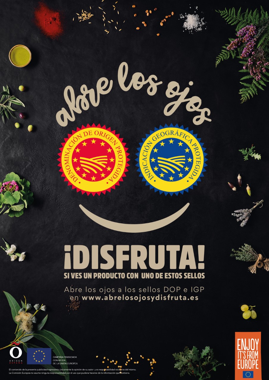 ORIGEN ESPA&Ntilde;A y la Comisi&oacute;n Europea invitan a los consumidores a abrir los ojos a los productos con sellos de calidad diferenciada