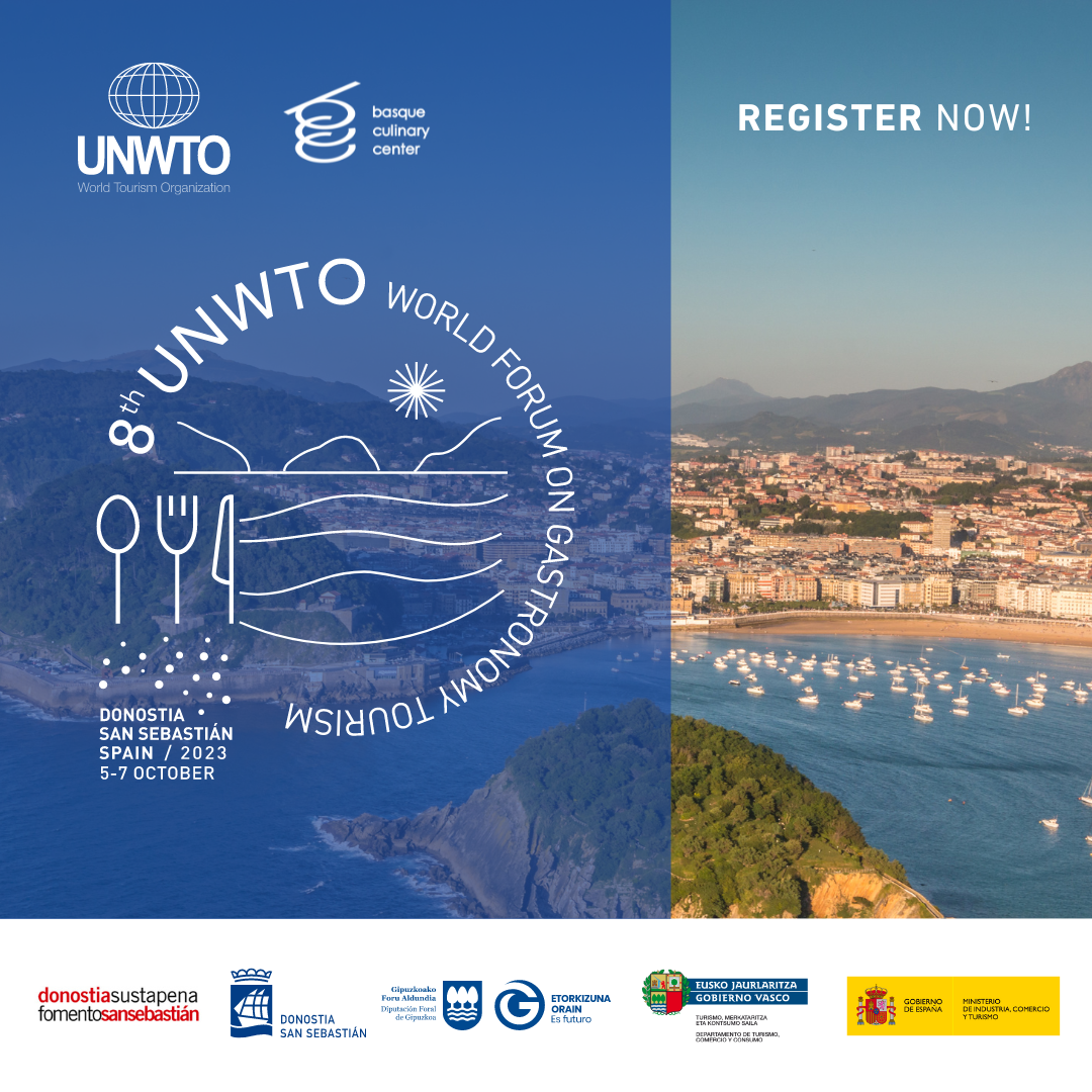 El Foro Mundial de Turismo Gastron&oacute;mico de la OMT regresa a Donostia-San Sebasti&aacute;n en octubre
