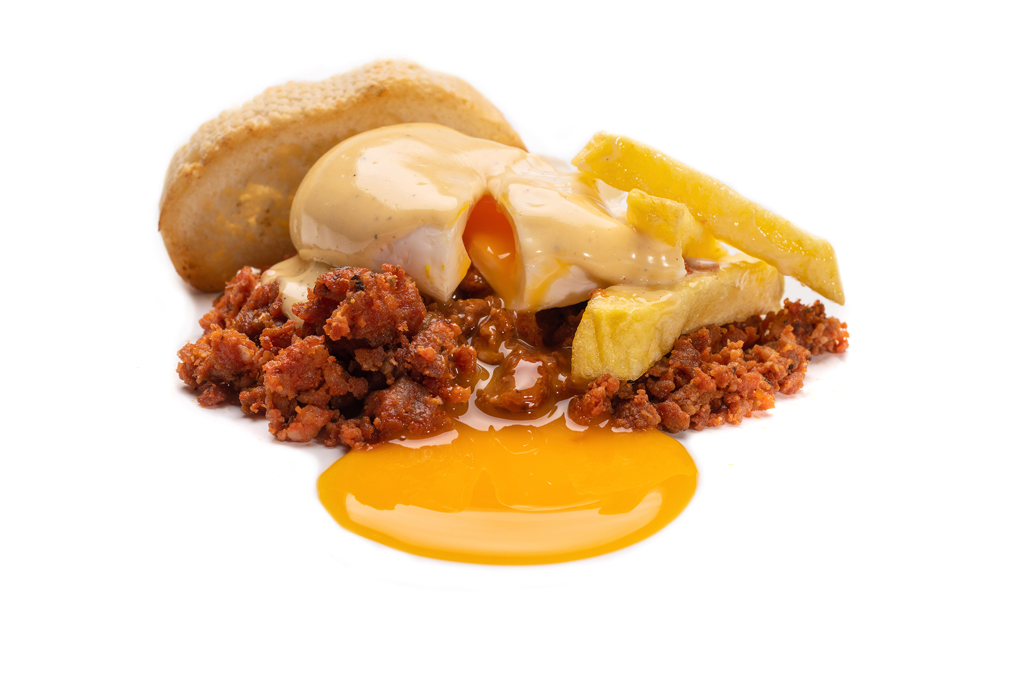 Un brunch de huevos benedictinos con chorizo de matanza de Le&oacute;n, Mejor Tapa Tapapi&eacute;s 2023