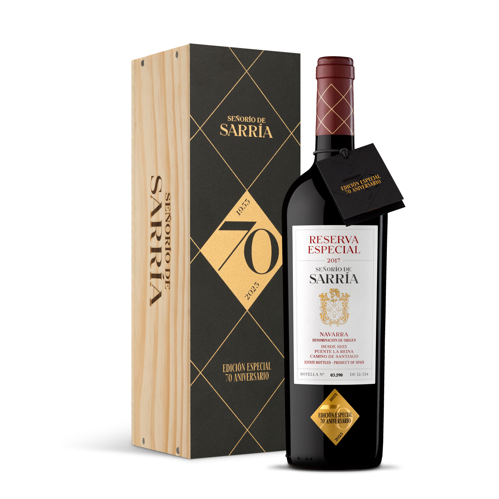 Se&ntilde;or&iacute;o de Sarr&iacute;a lanza una edici&oacute;n limitada 70 Aniversario de Se&ntilde;or&iacute;o de Sarr&iacute;a Reserva Especial