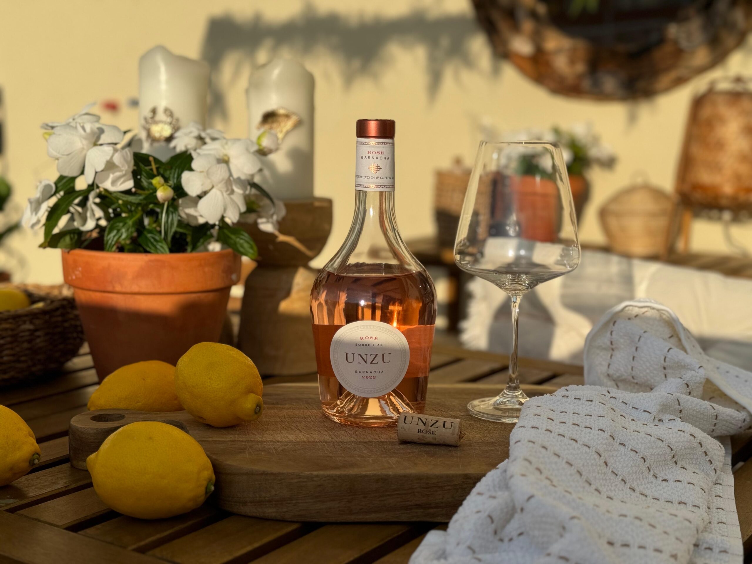 Unzu Ros&eacute; 2023, primer vino de Juli&aacute;n Chivite L&oacute;pez en su nuevo proyecto familiar