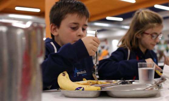 Plátano de Canarias y Ausolan renuevan su alianza para llevar fruta nacional a los comedores escolares