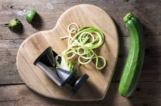 espaguetis con verduras