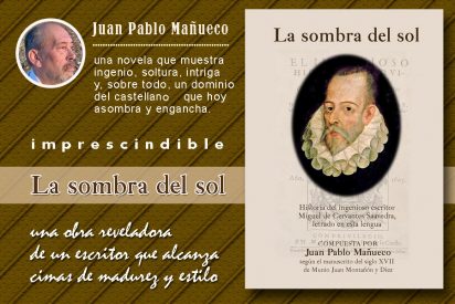 La sombra del sol. Cartulina de promoci&oacute;n