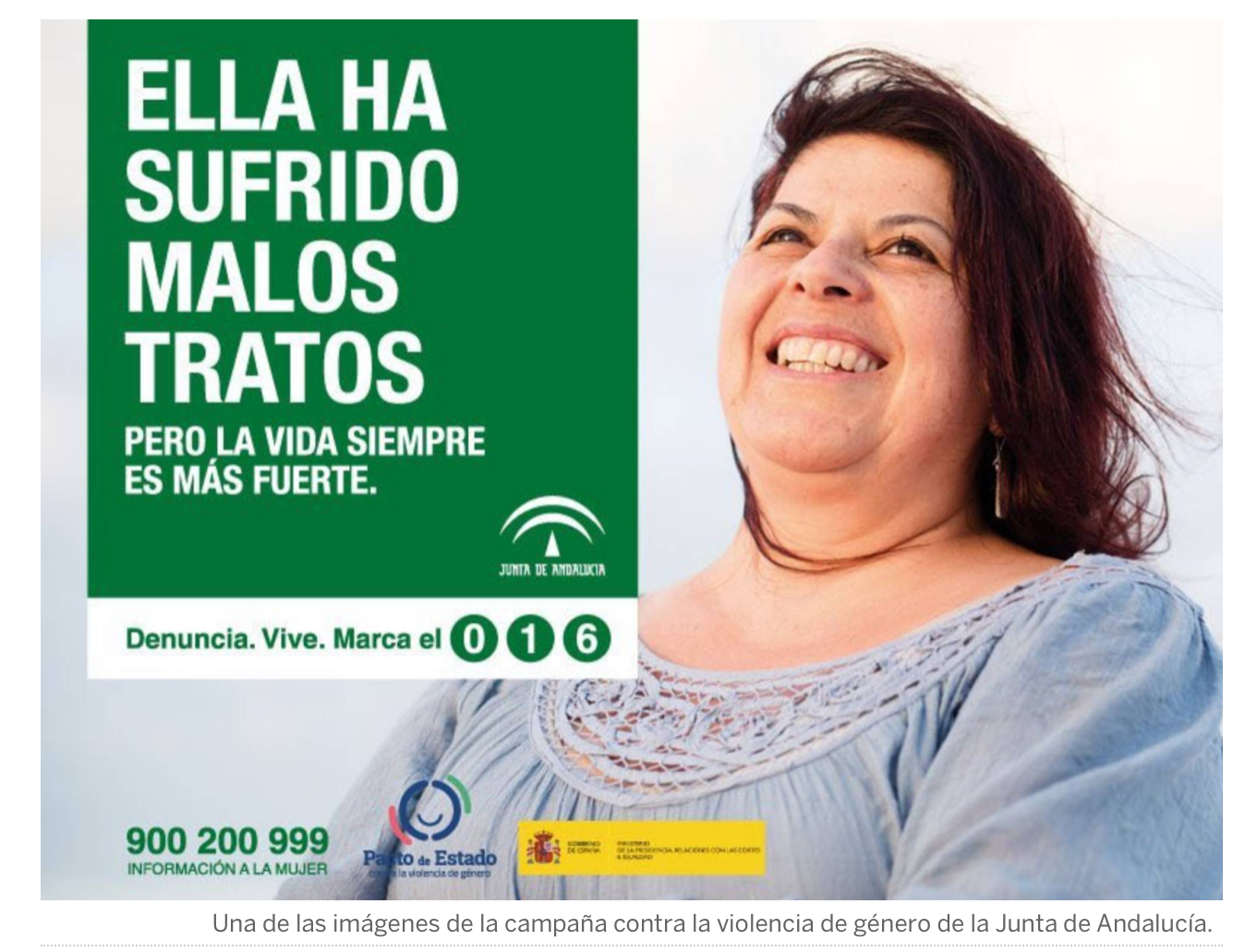 La mujer maltratada... en Andalucía
