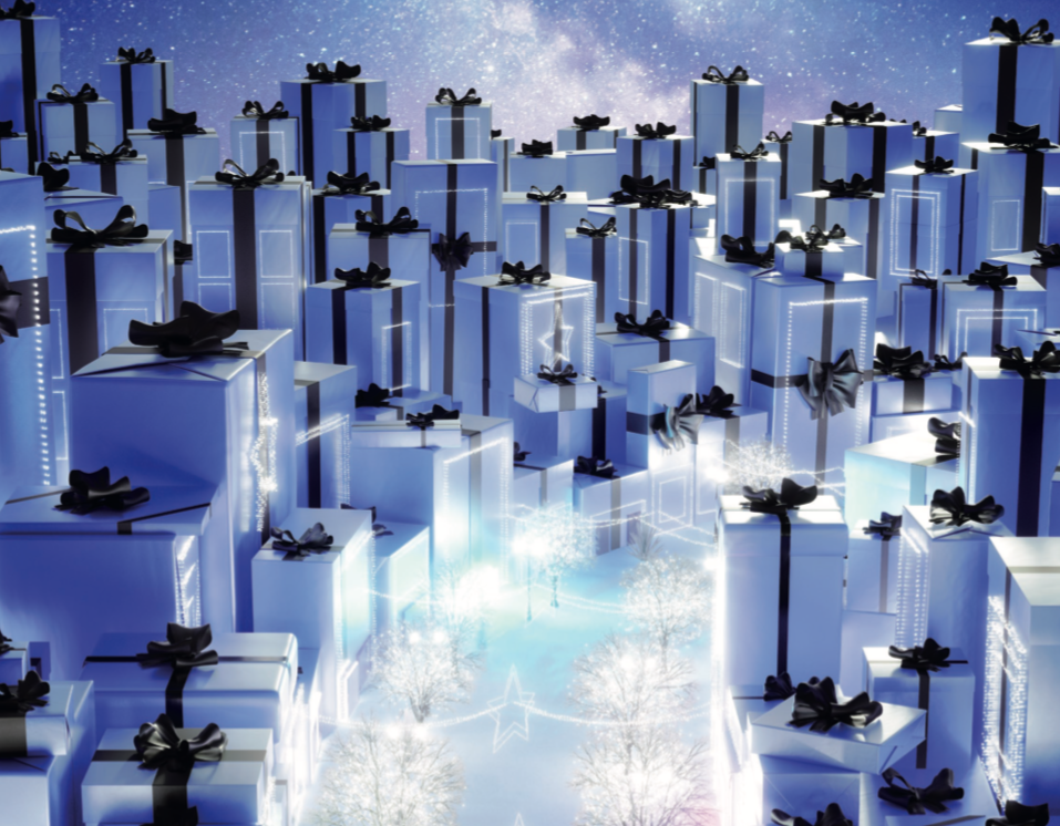 Angel Christmas Collector : &iquest;Y si el azul fuera el color de las Fiestas?