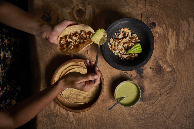 Mantarraya carnitas