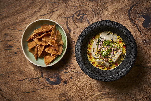 Mantarraya MX Marbella guacamole