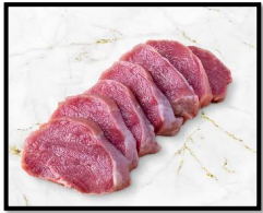carne fresca ibérica de Bellota Fisan