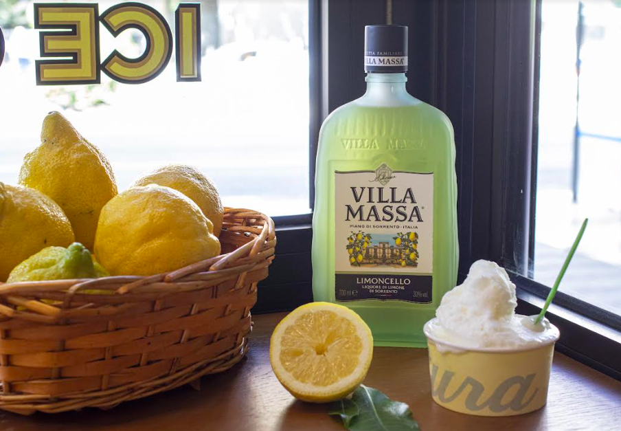 Villa Massa helado limoncello