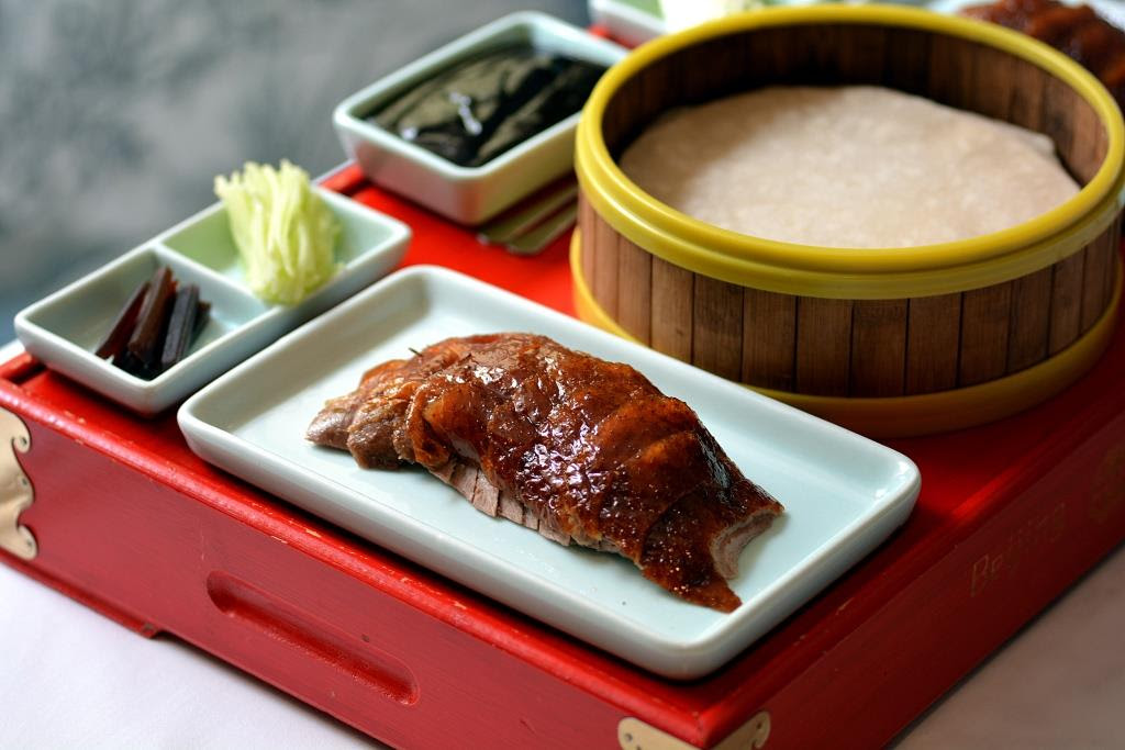 Hutong pato laqueado