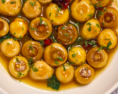 Escabeches champiñones