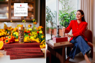 Karla Cova Villa y Elizabeth Arden