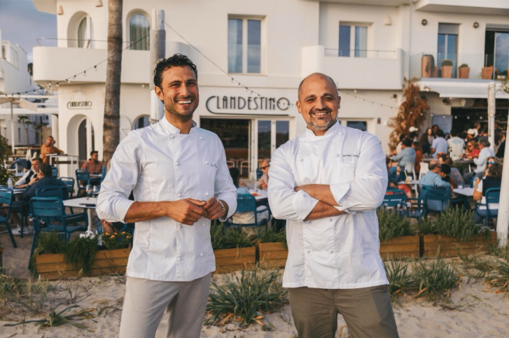 Clandestino y Casa Candela Jos&eacute; Fuentes y Javier Goya