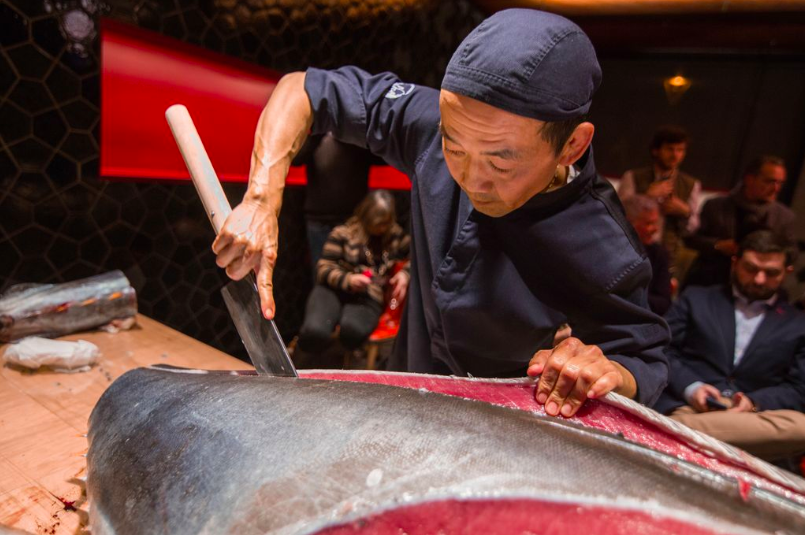 Villapadierna ronqueo atun rojo